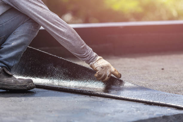 Professional Exterior Waterproofing technician working in Stockton, IL